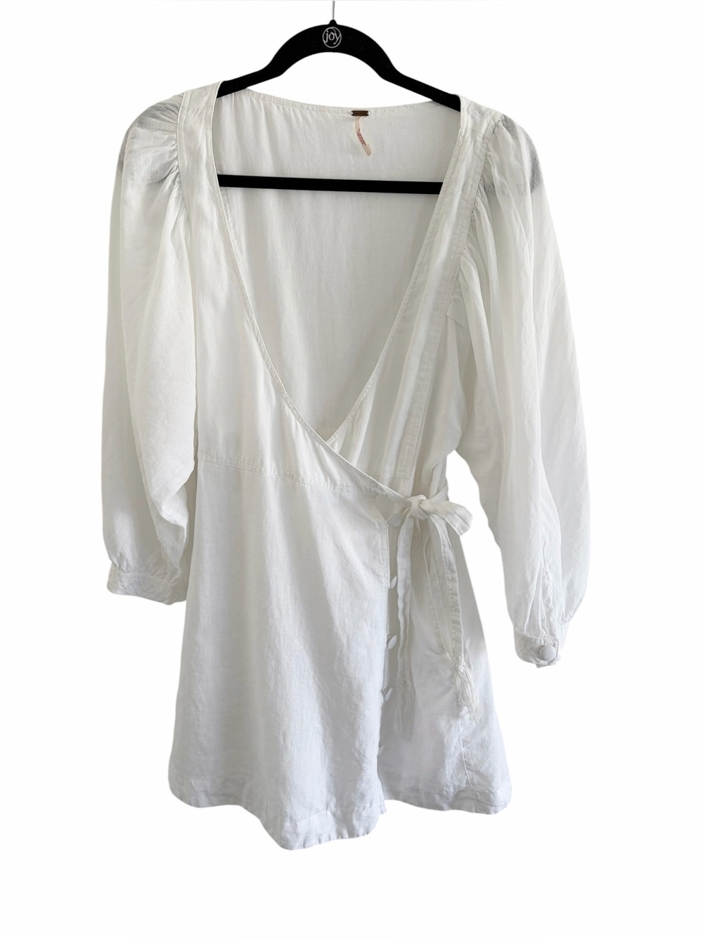 Free people Carino white linen mini dress - Picture 4 of 10